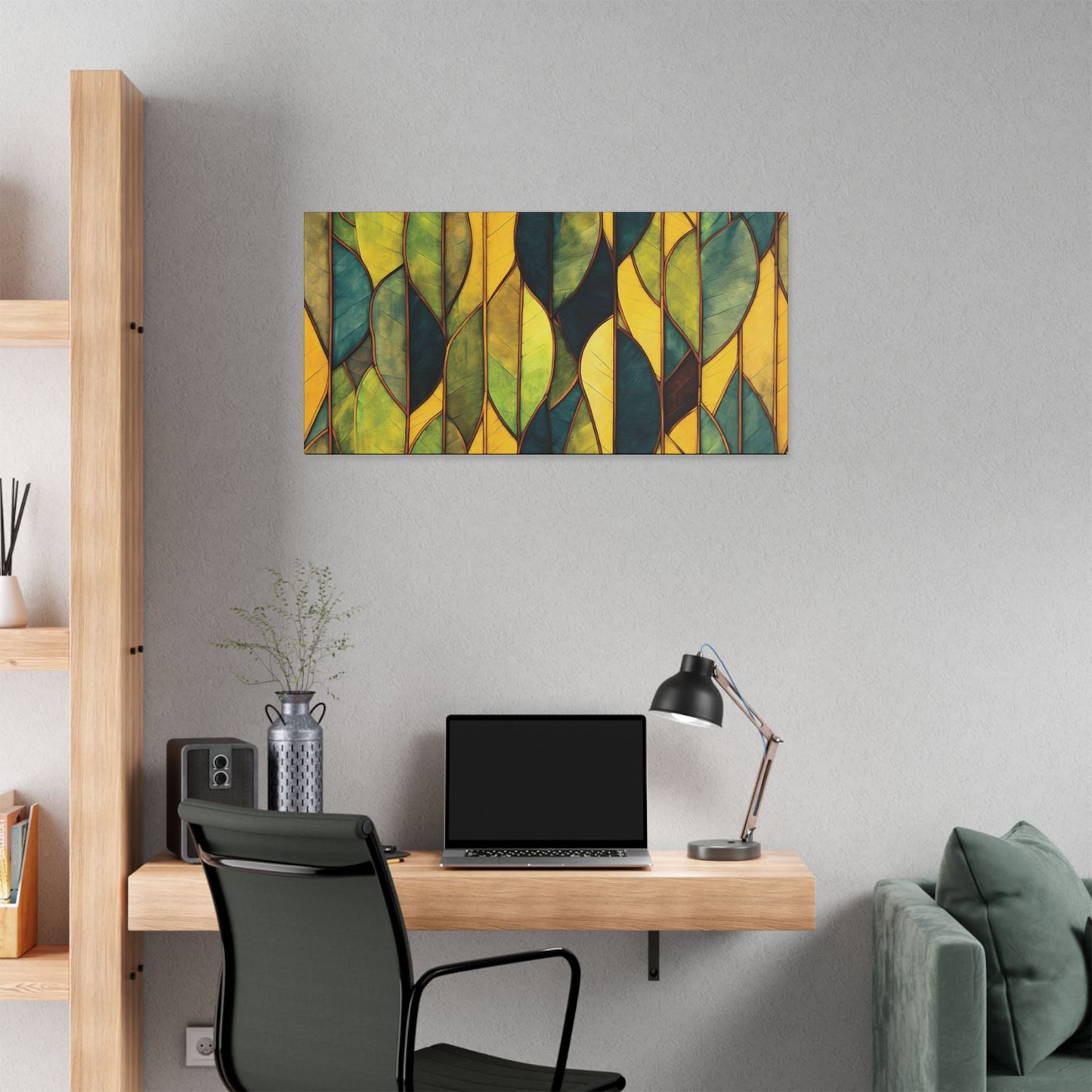 "Inner Grove", Classic Stretched Canvas Pattern Art Print