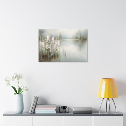 "Pink Rushes", Fine Art Classic Stretched Canvas