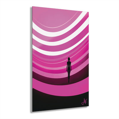 "The Beauty of Curves", Fine Art Acrylic Wall Prints (French Cleat Hanging)