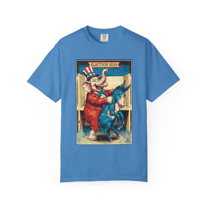 "MAGA Spanked the Donkeys 2024", Unisex T-shirt (Light Colors)