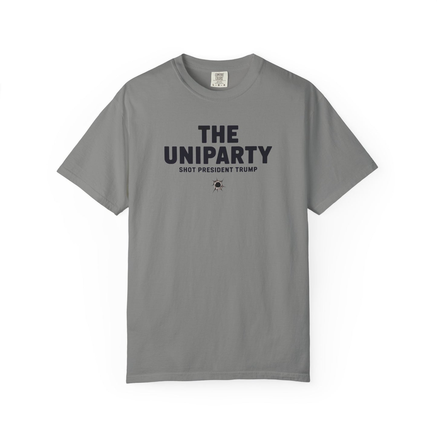 "The Uniparty Shot President Trump" #02, Unisex T-shirt