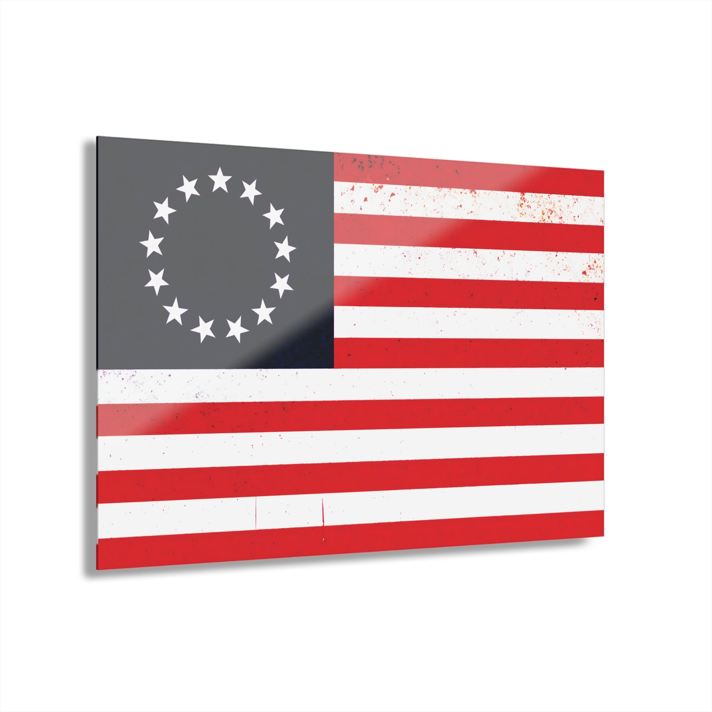 "Betsy Ross Flag", Fine Art Acrylic Wall Prints (French Cleat Hanging)