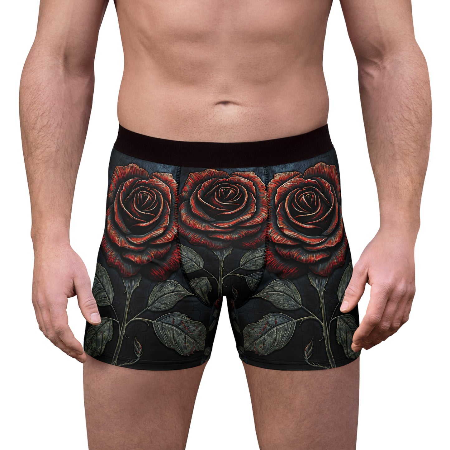 "The Rose Remains", Men's Boxer Briefs