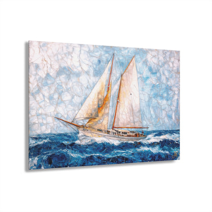 "Echoes of Ancestral Sea Lords", Fine Art Acrylic Wall Prints (French Cleat Hanging)