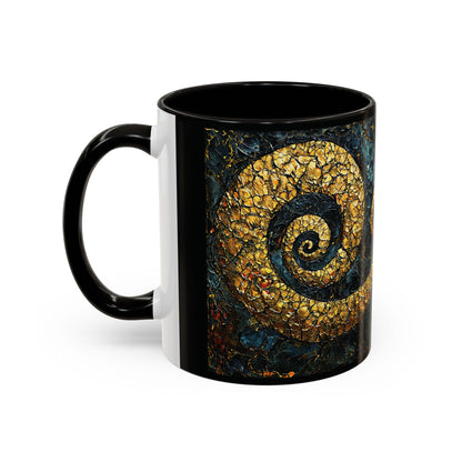 "From Stone to Savior's Light", Colorful Mugs (11oz, 15oz)