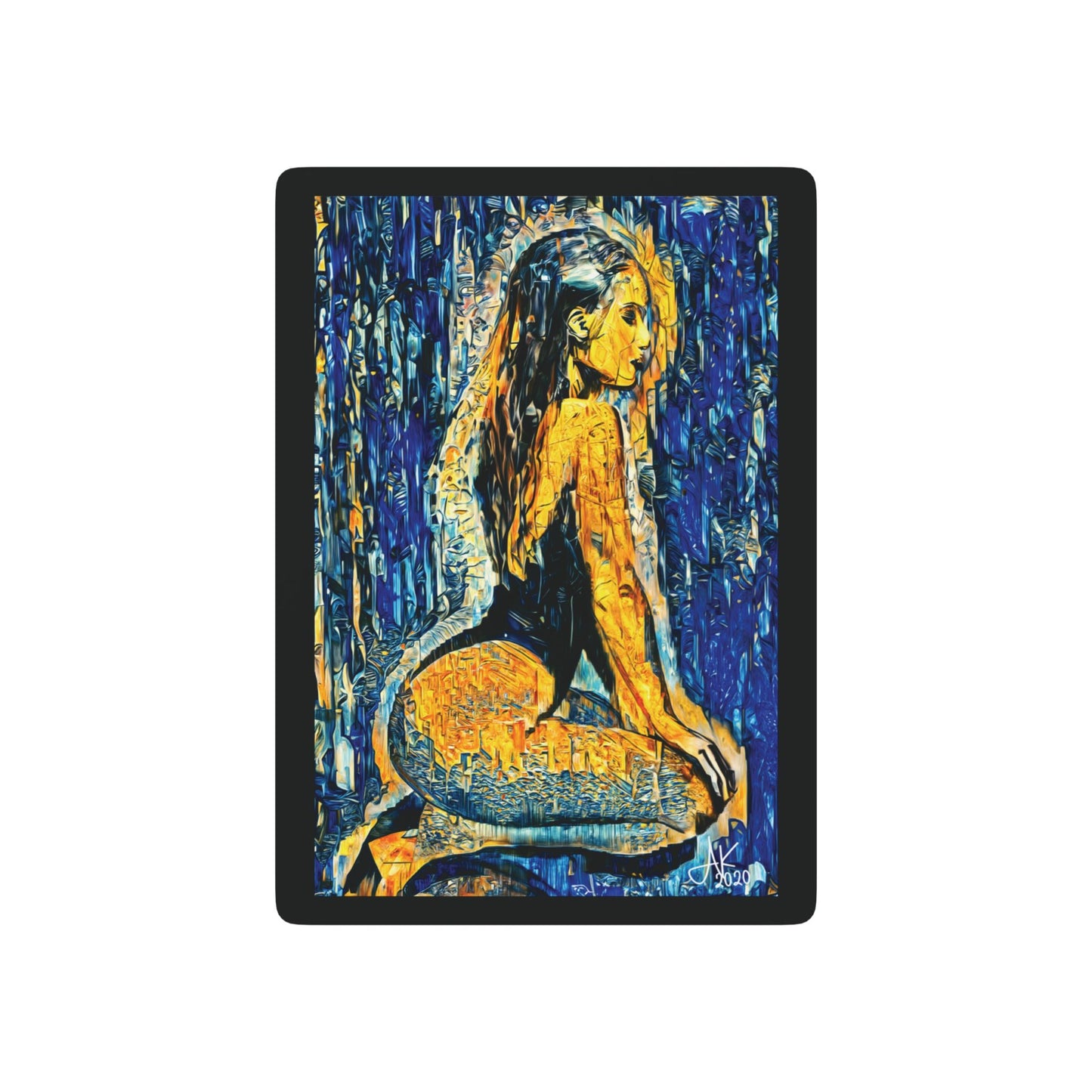 "Faith Remains (Alpia)", Fine Art Playing Cards (Void Black)
