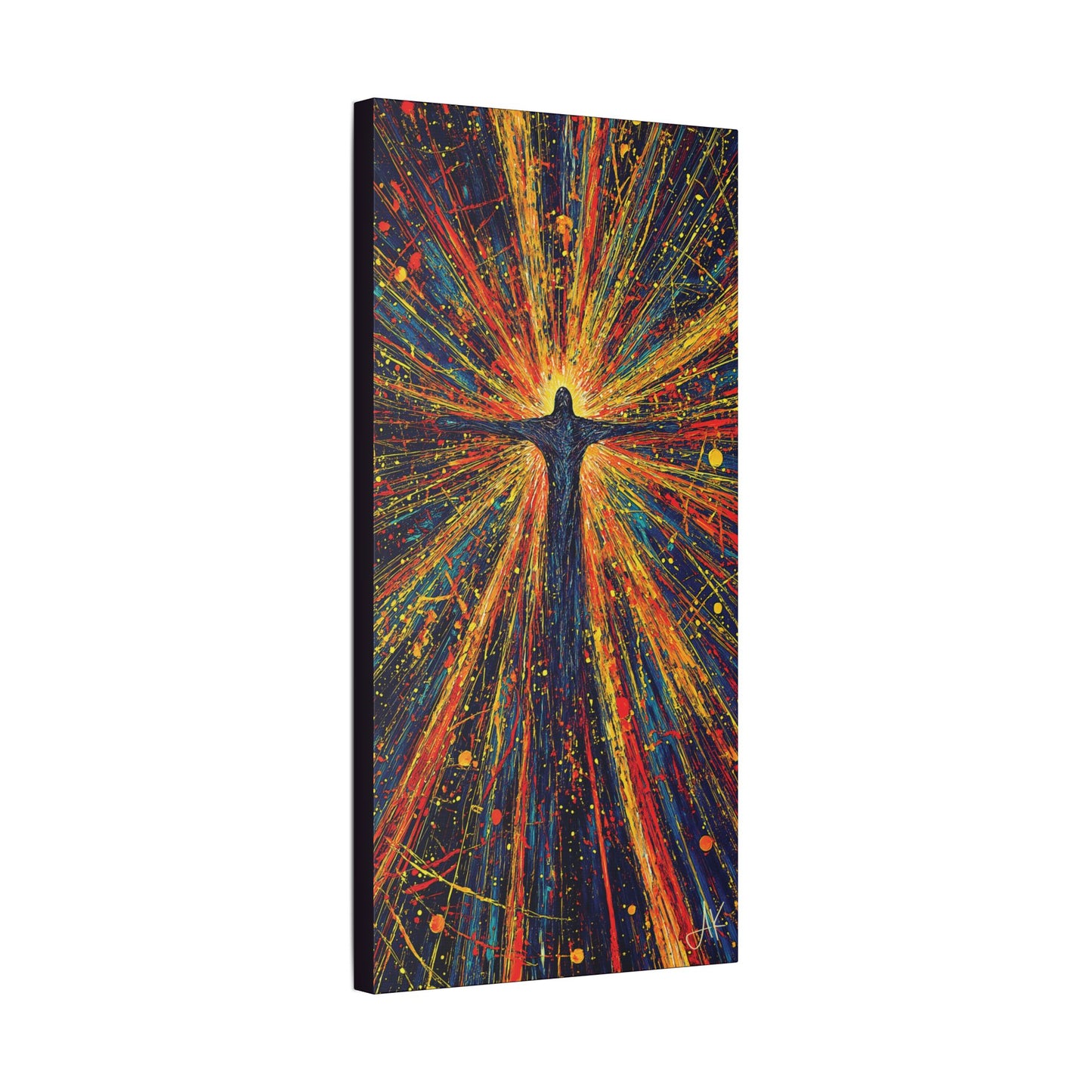 "Born Again in His Radiance - Isaiah 60:1", Stretched Classic Canvas Fine Art Print