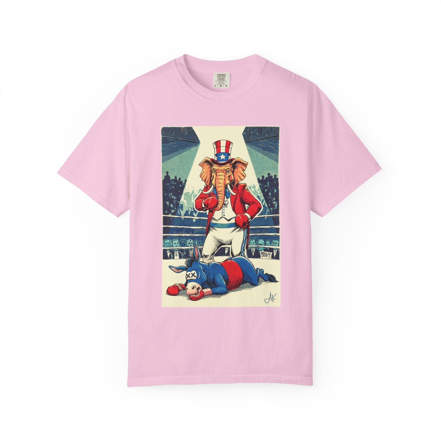 "Brutal Woke Knockout 2024", Unisex T-shirt (Light Colors)