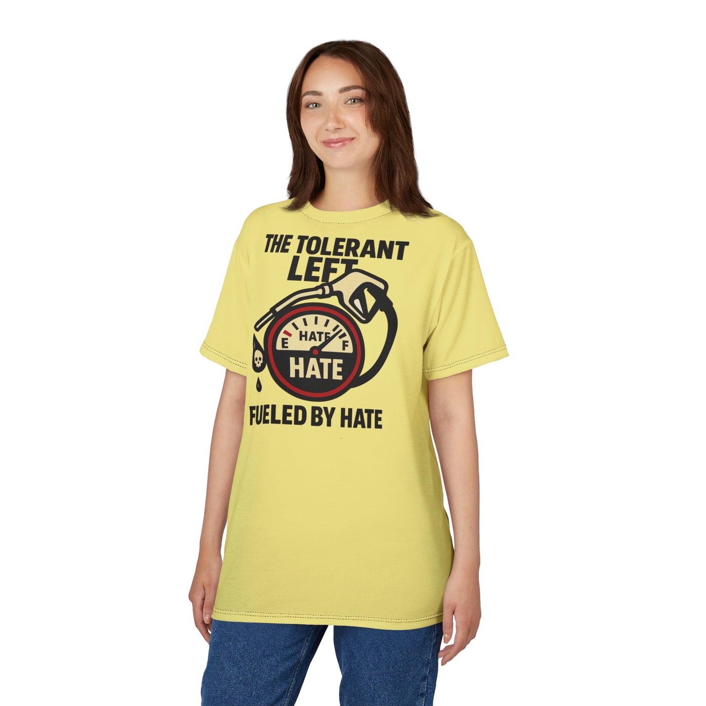"The Tolerant Left", Unisex T-shirt (The First Daffodil)