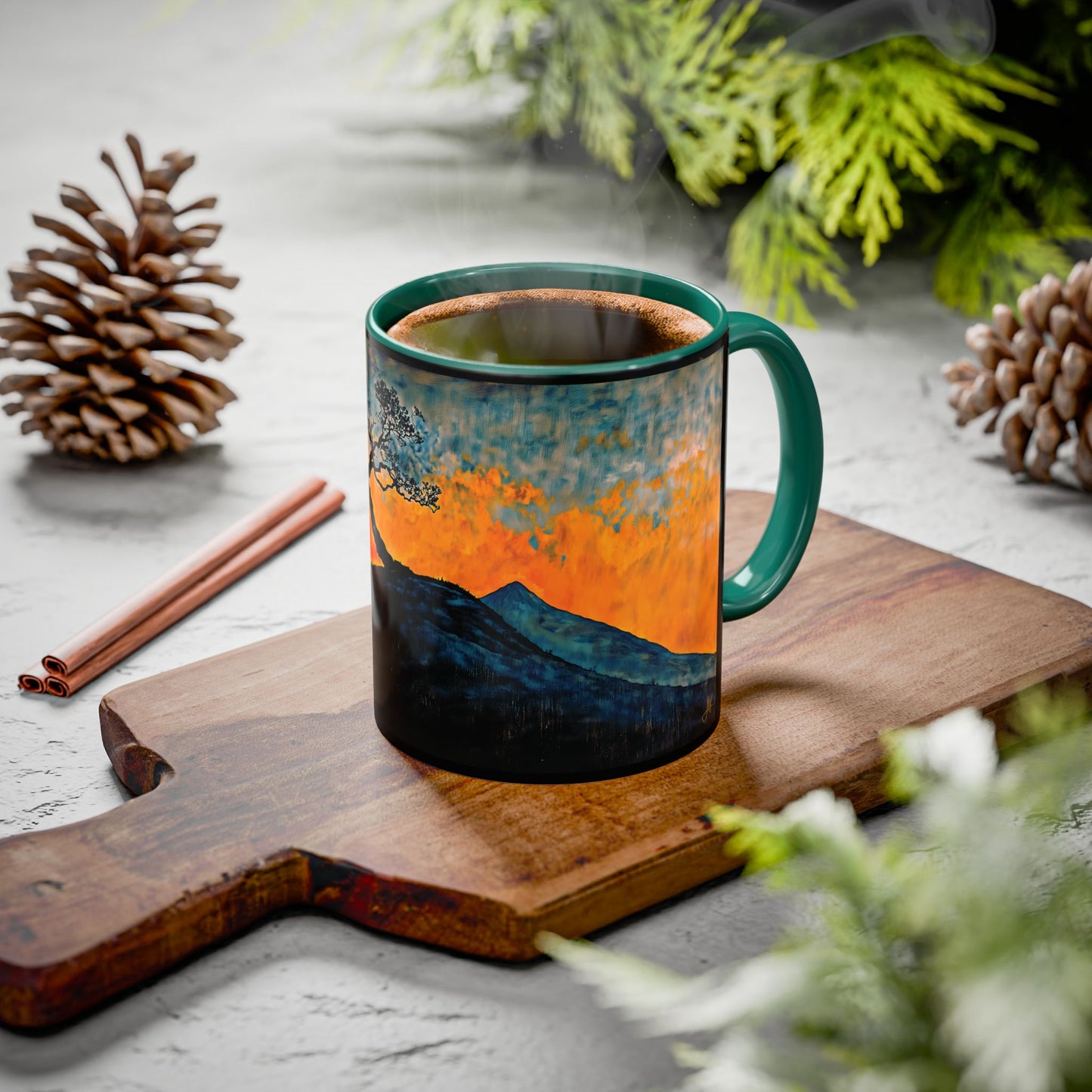 "Even Now, I Will Trust" Habakkuk 3:17-18 (NIV), Colorful Mugs (11oz & 15oz)