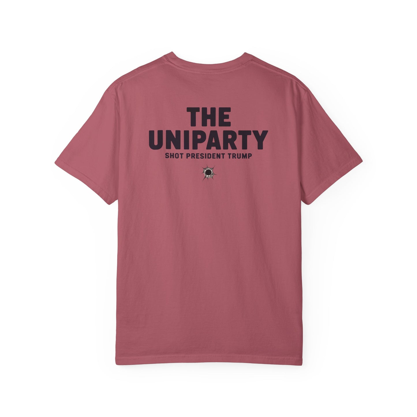 "The Uniparty Shot President Trump" #02, Unisex T-shirt