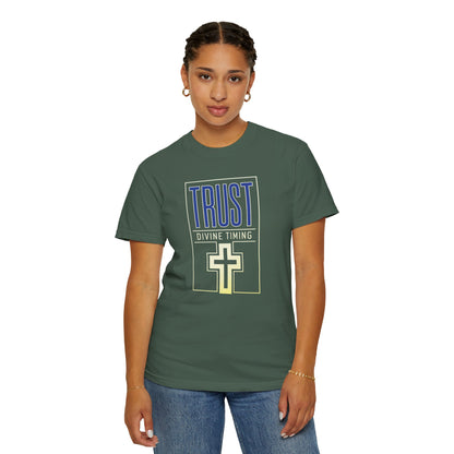 "Trust Divine Timing" #01, Unisex T-shirt