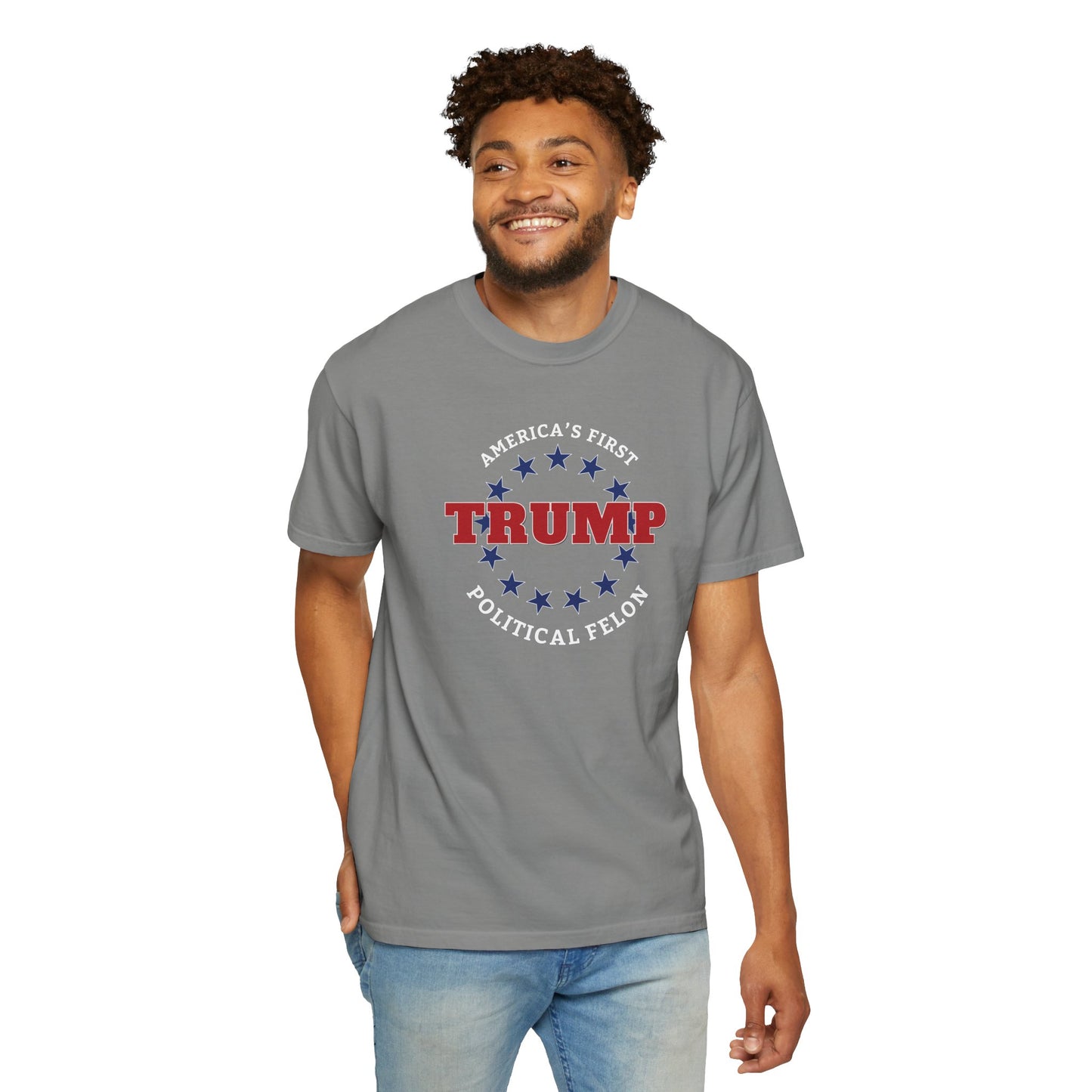 "Trump - America's First Political Felon", Unisex T-shirt
