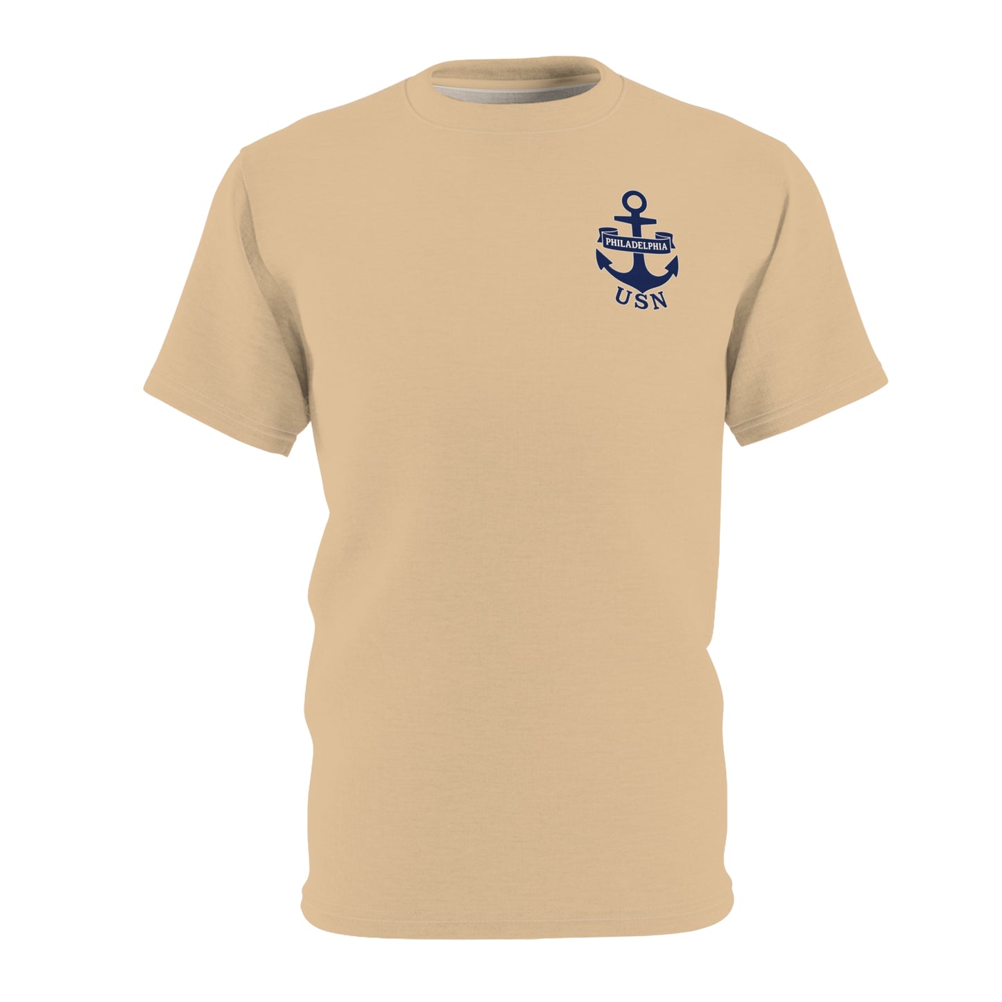 "USN Anchor", Unisex T-shirt (Sailor's Rope)
