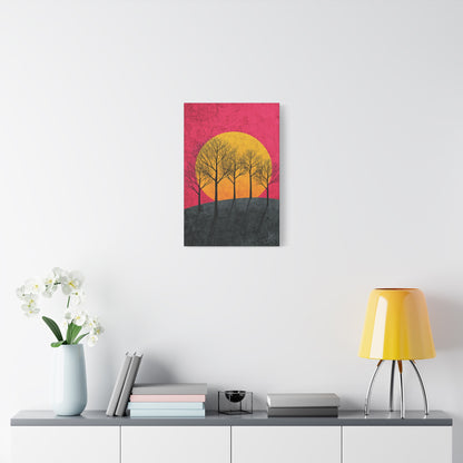 "Colors of Days End", Fine Art Matte Canvas, Stretched, 1.25"