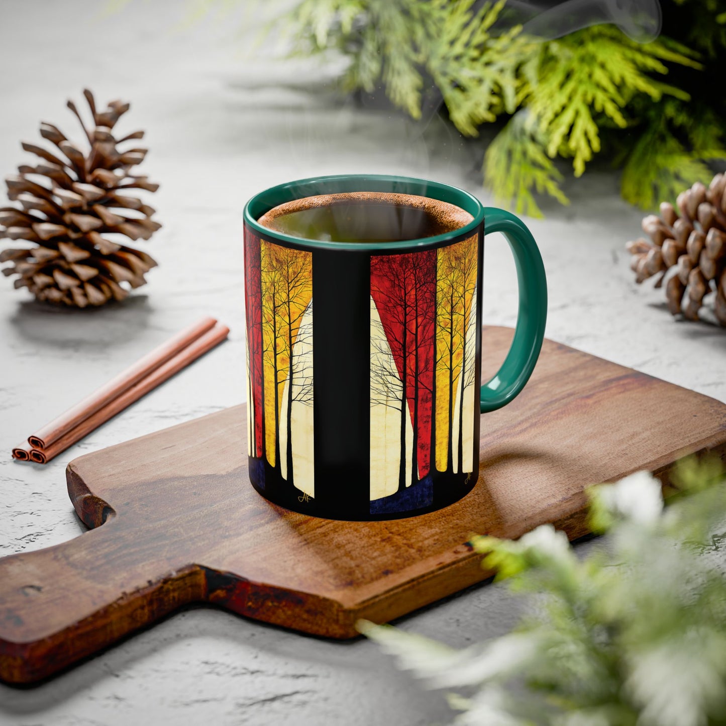 "Go Out in Joy" Isaiah 55:12 (NIV)", Colorful Mugs (11oz & 15oz)