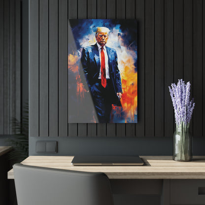 "Trump Portrait" #22, Acrylic Wall Prints (French Cleat Hanging)