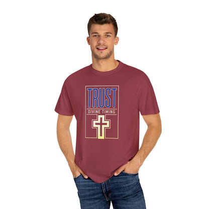 "Trust Divine Timing" #01, Unisex T-shirt