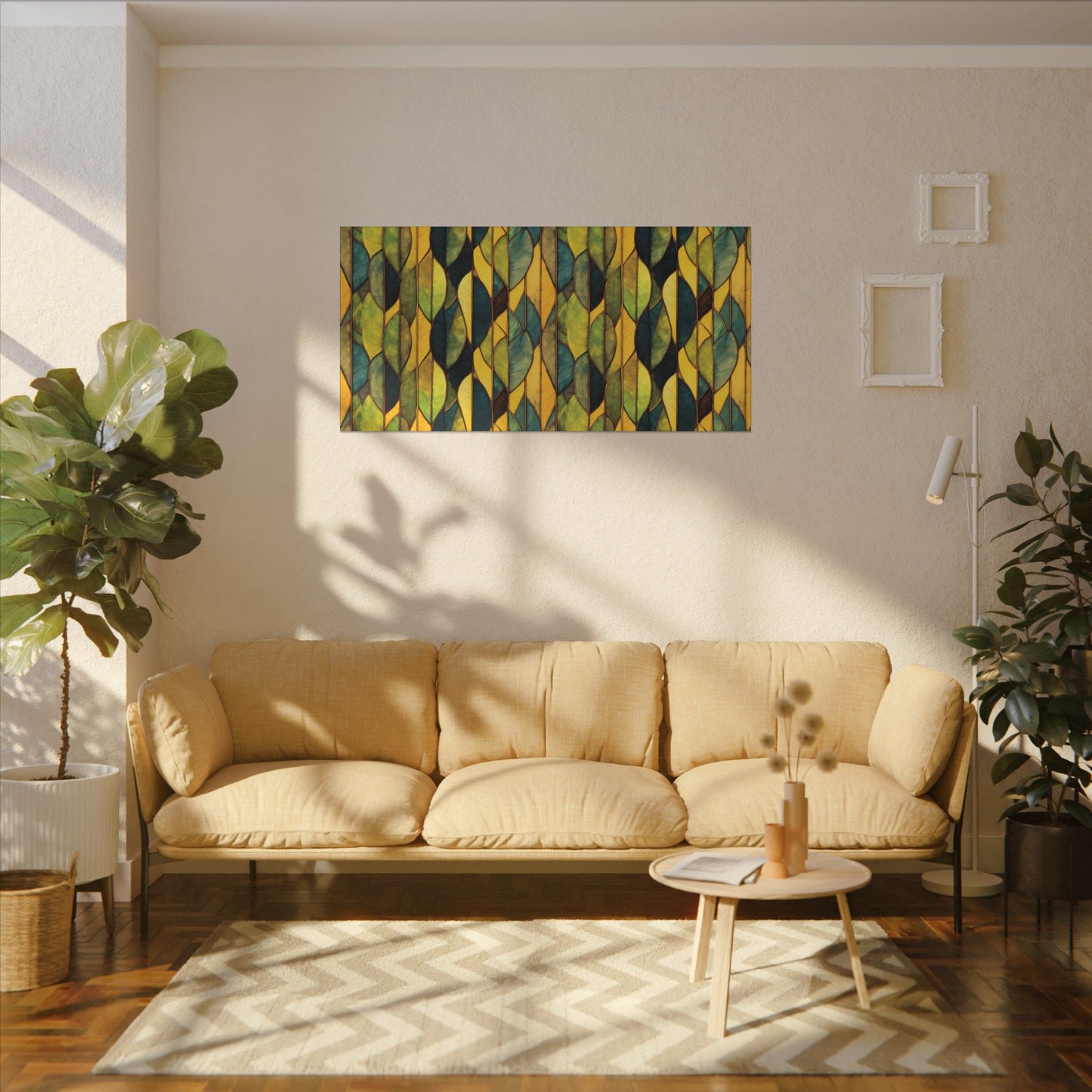 "Inner Grove", Classic Stretched Matte Canvas Pattern Art Print