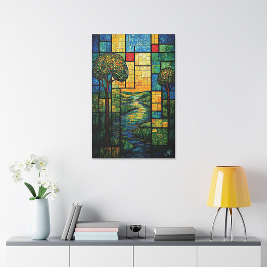 "River Add" #01, Stretched Classic Canvas Fine Art Print