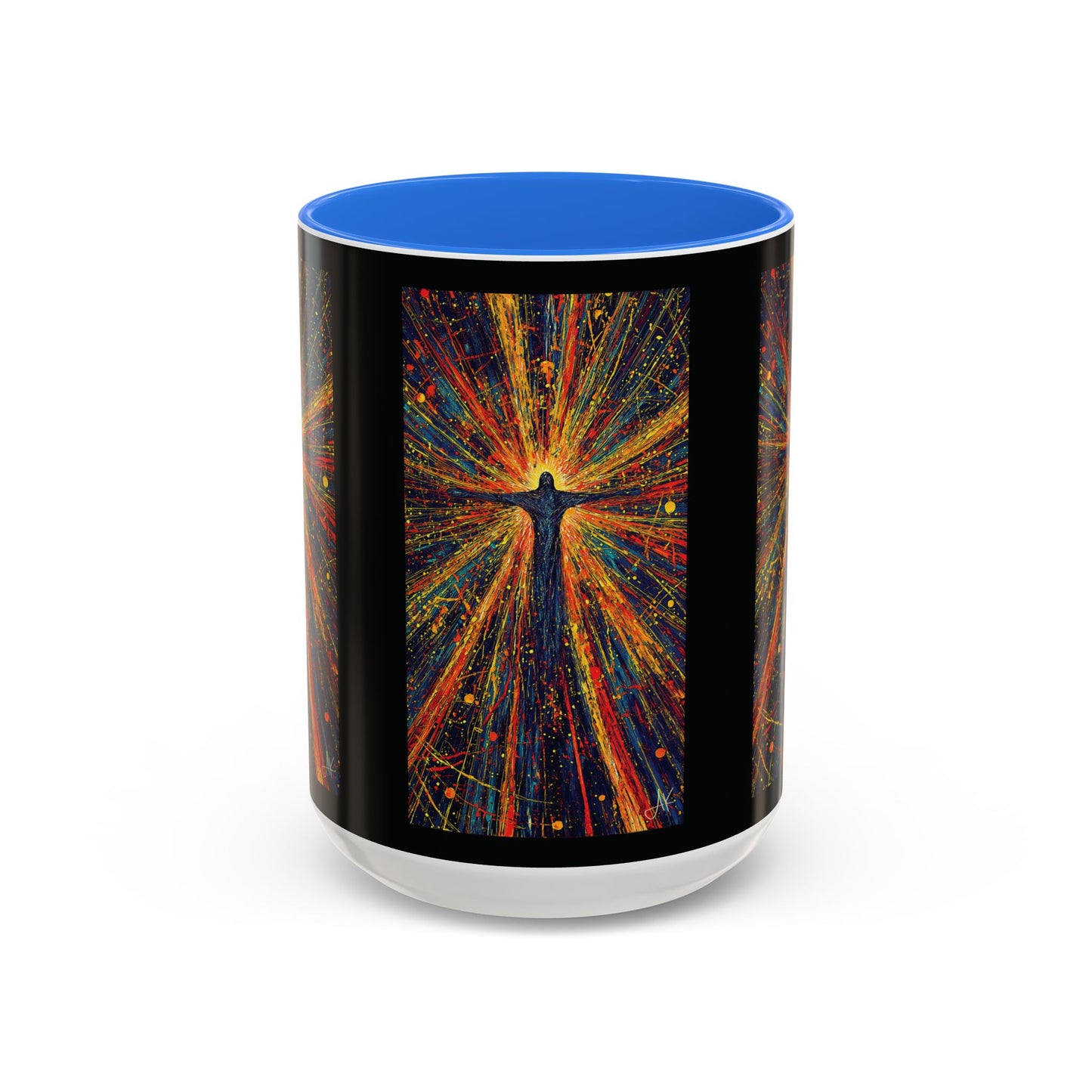"Born Again in His Radiance - Isaiah 60:1", Colorful Mugs (11oz & 15oz)