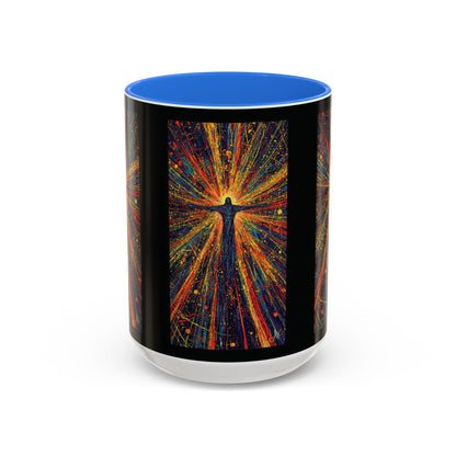 "Born Again in His Radiance - Isaiah 60:1", Colorful Mugs (11oz & 15oz)