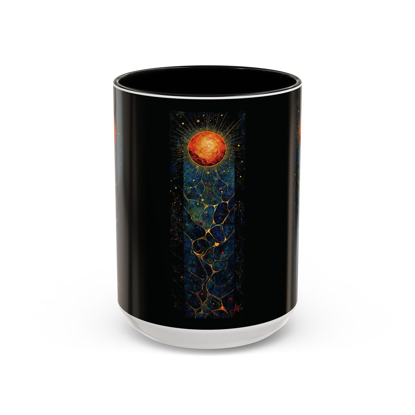 "The Living Light (John 8:12)", Colorful Mugs (11oz, 15oz)