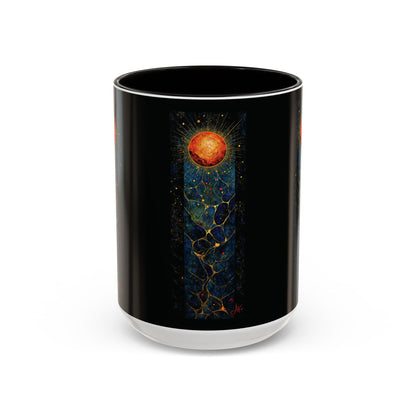"The Living Light (John 8:12)", Colorful Mugs (11oz, 15oz)