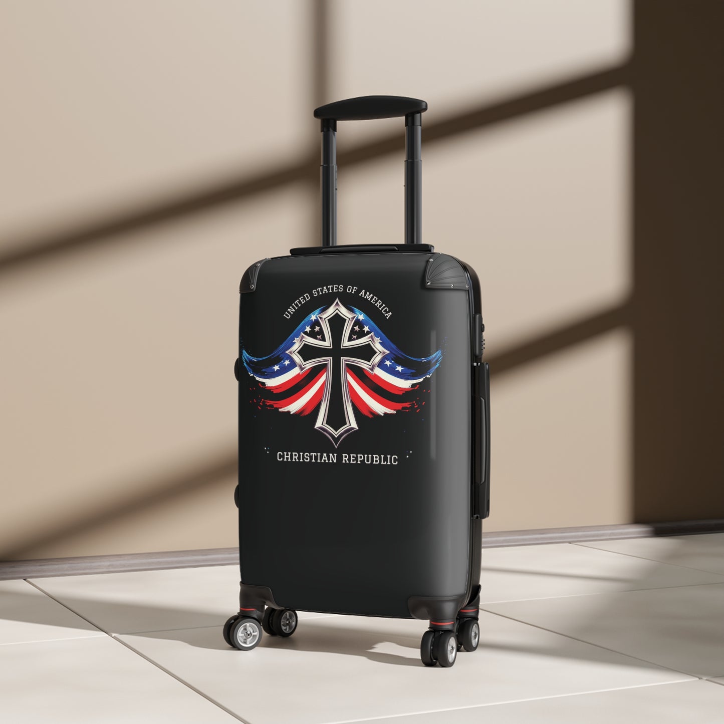 "USA Christian Republic" #05 Suitcases (Black)