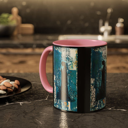 "Behold the Handmaid - Luke 1:38", Colorful Mugs (11oz, 15oz)