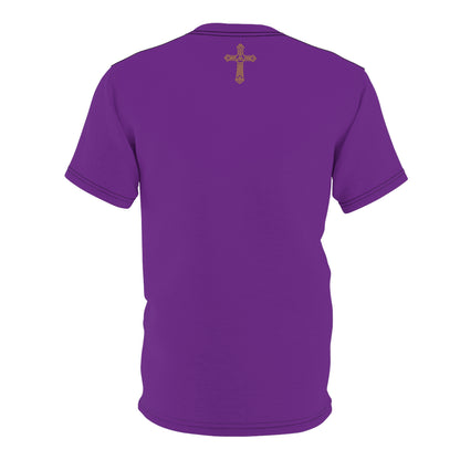 "Clan na Gael - Irish American", Unisex T-shirt (Vesper Violet)