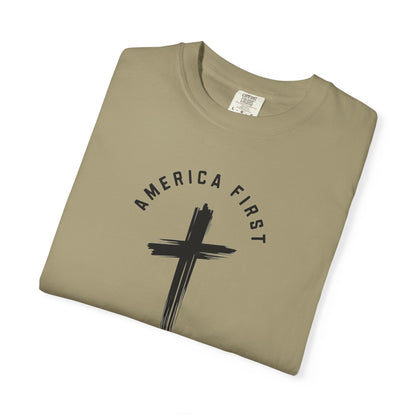 "America First Christian" #05, Unisex T-shirt (Light Colors)