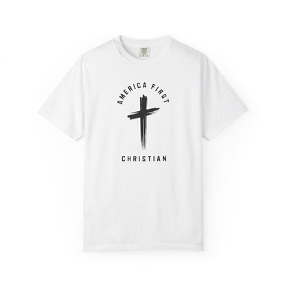 "America First Christian" #05, Unisex T-shirt (Light Colors)