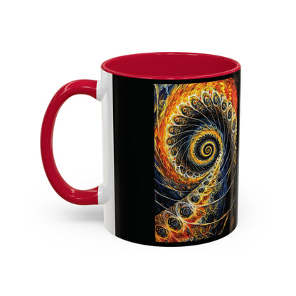 "Beauty of His Design", Colorful Mugs (11oz, 15oz)