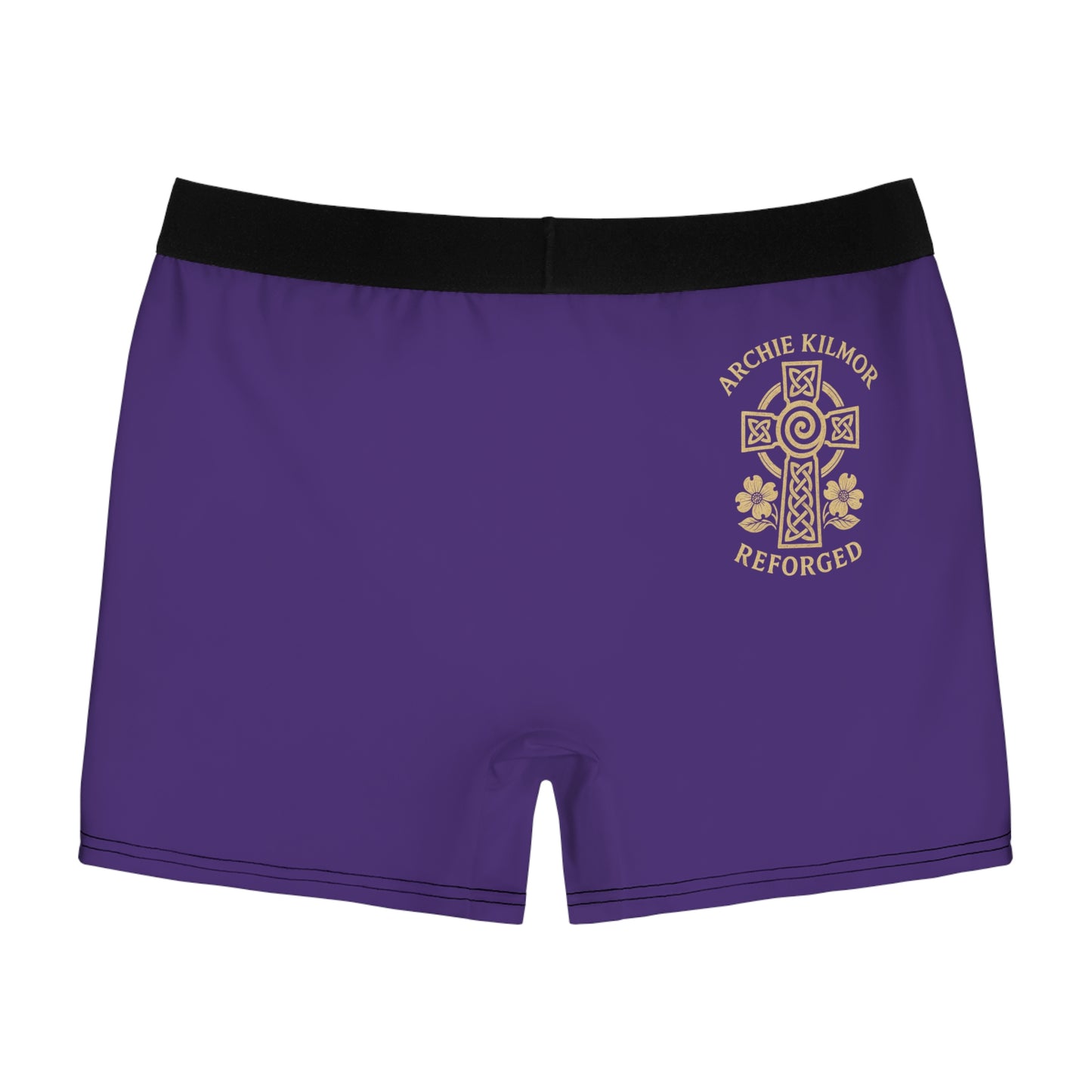 "Archie Kilmor Cross - Reforged" #01, Men's Boxer Briefs (Purple)