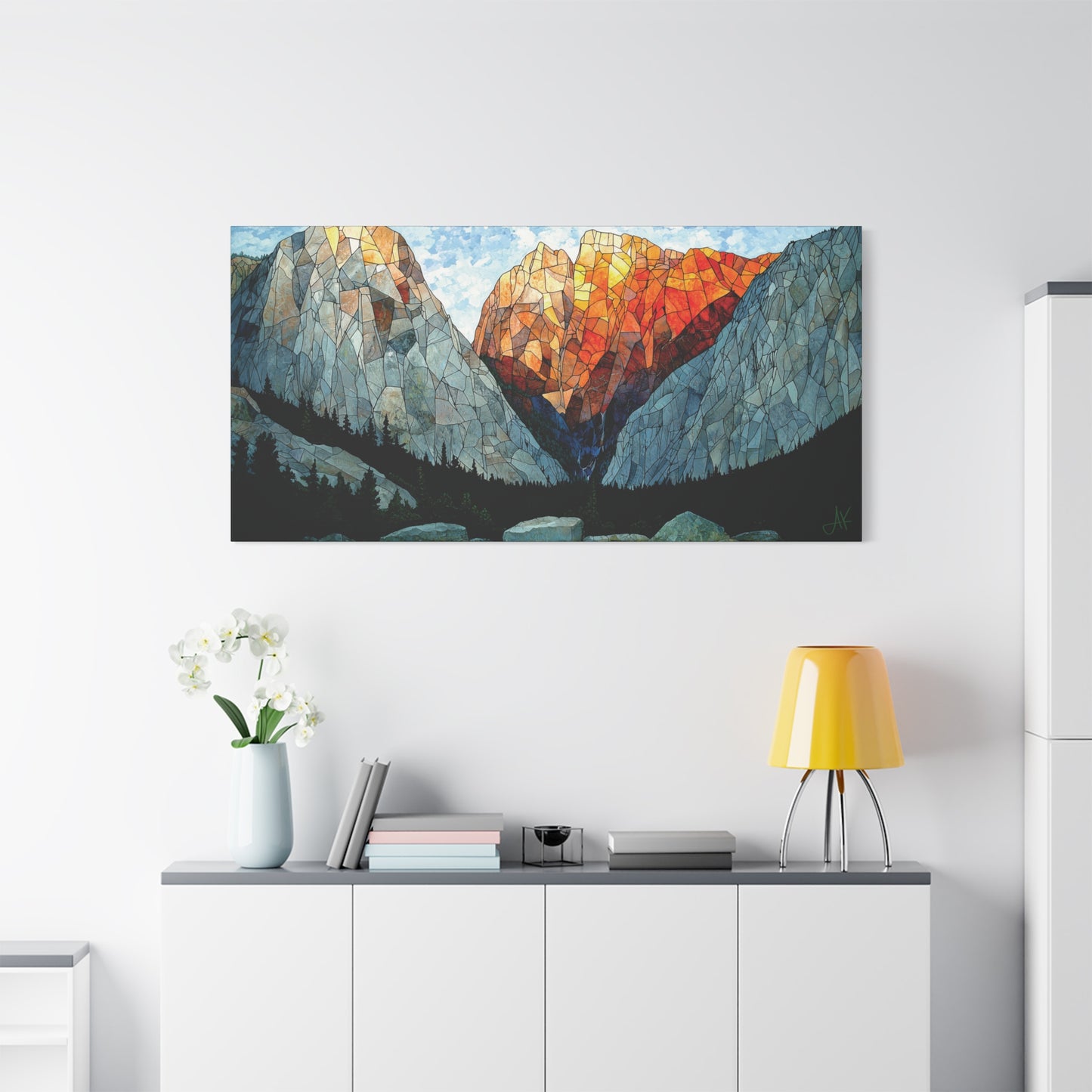 "After the Ice, Before the Gaels", Fine Art Matte Canvas, Stretched, 1.25"