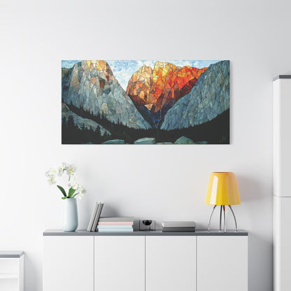 "After the Ice, Before the Gaels", Fine Art Matte Canvas, Stretched, 1.25"