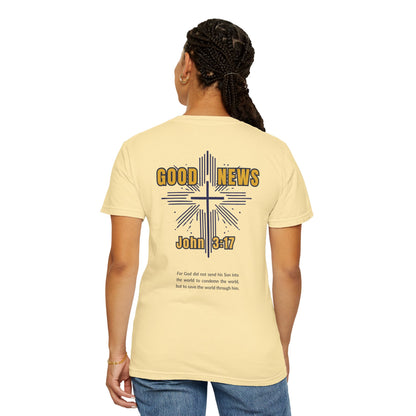 "Good News - John 3:17", Unisex T-shirt