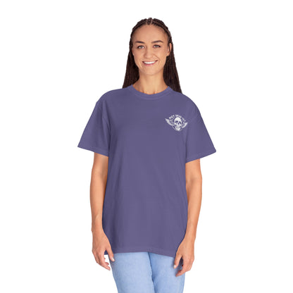 "Not Dead Yet - Winged Skull", Unisex T-shirt