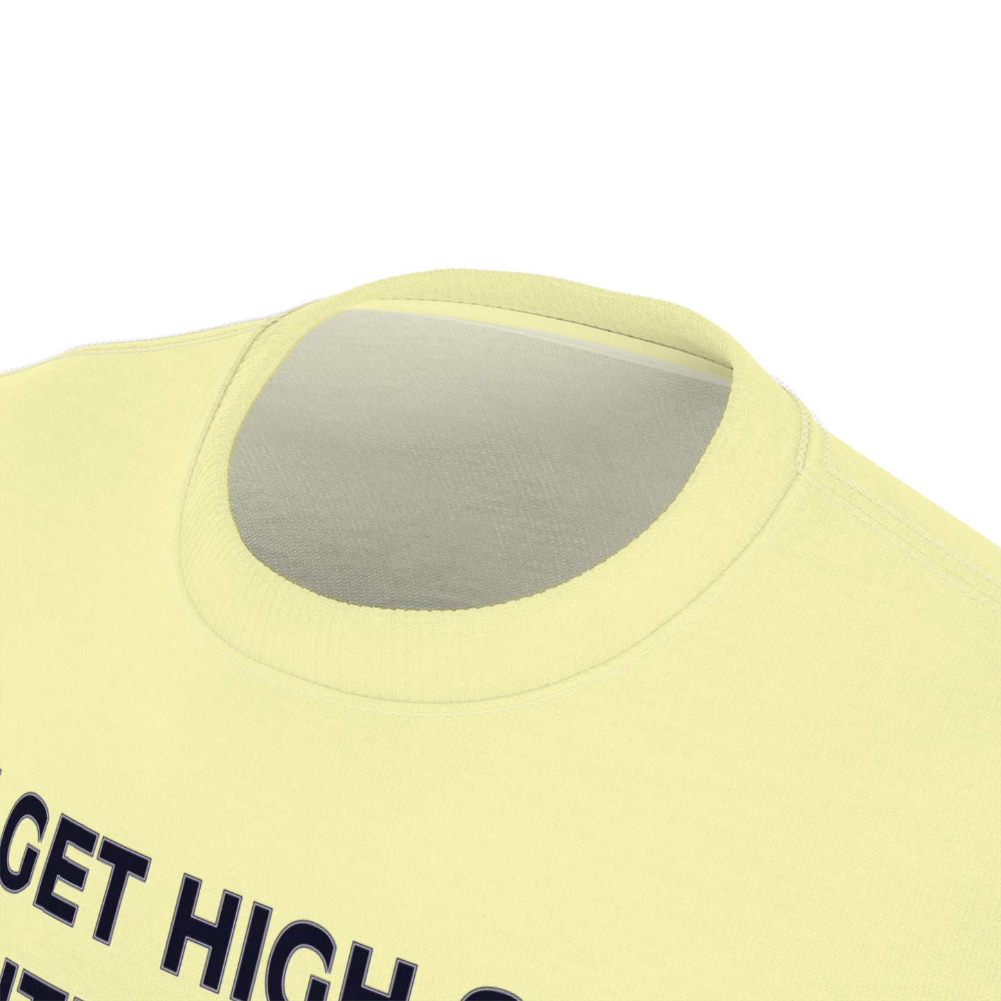 "Intelligent Conversation", Unisex T-shirt (Lamenters Yellow)