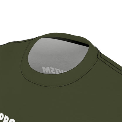 "Progressivism - Enemy of Western Civilization", Unisex Tee (Dark Olive Green)
