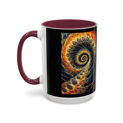 "Beauty of His Design", Colorful Mugs (11oz, 15oz)