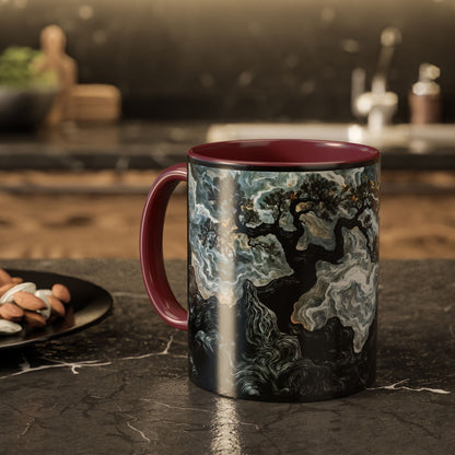 "An Crann Naomh (Gaelic) - The Sacred Tree (English)", Colorful Mugs (11oz & 15oz)