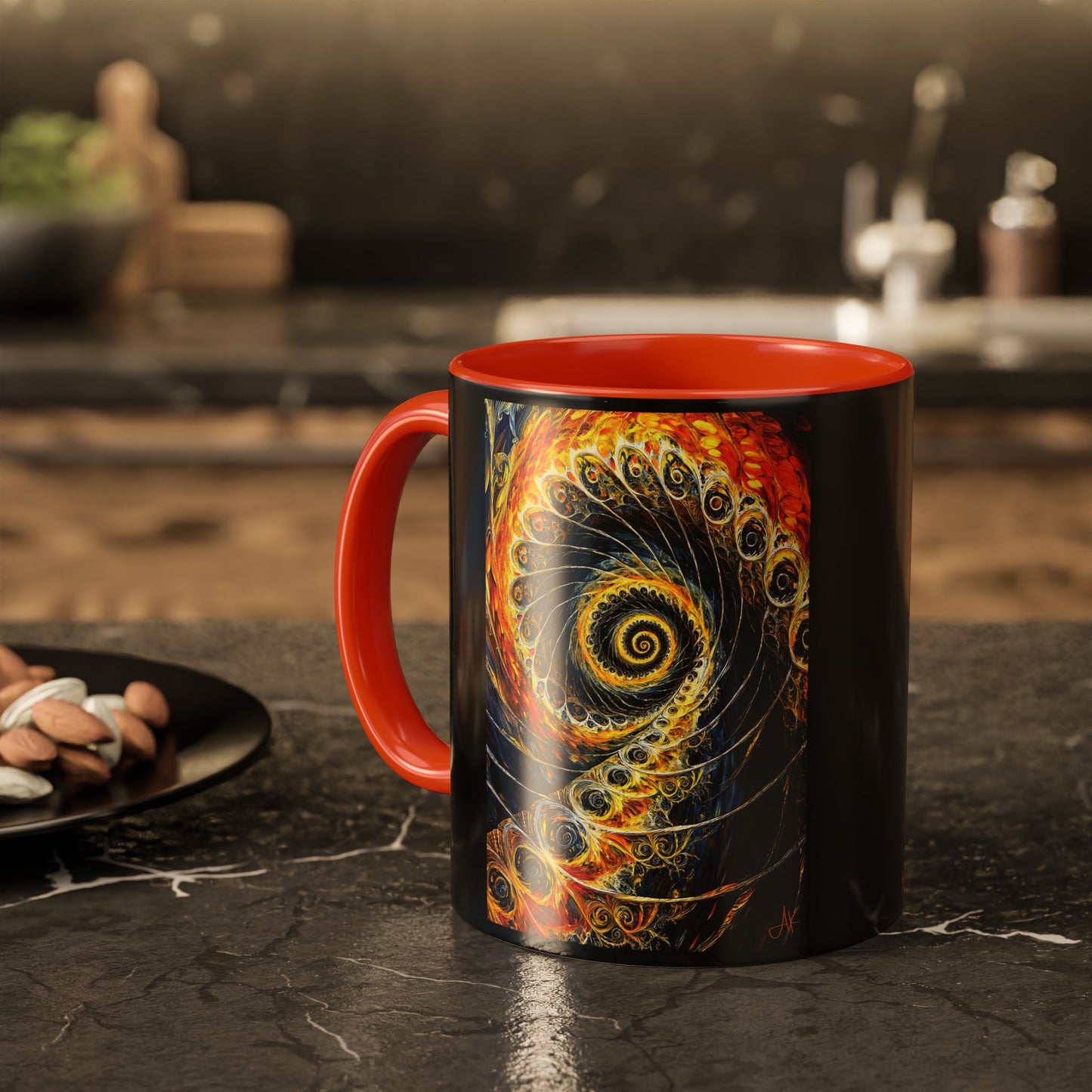 "Beauty of His Design", Colorful Mugs (11oz, 15oz)