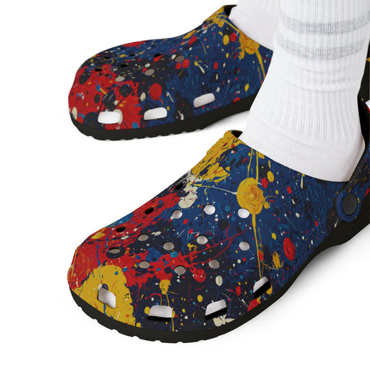 "Abstract 274", Foam Rubber Clogs