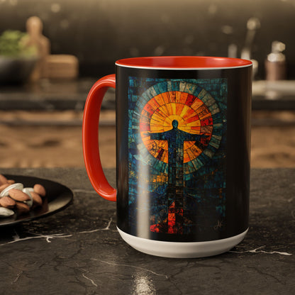 "Alpha and Omega - Revelation 22:13", Colorful Mugs (11oz, 15oz)