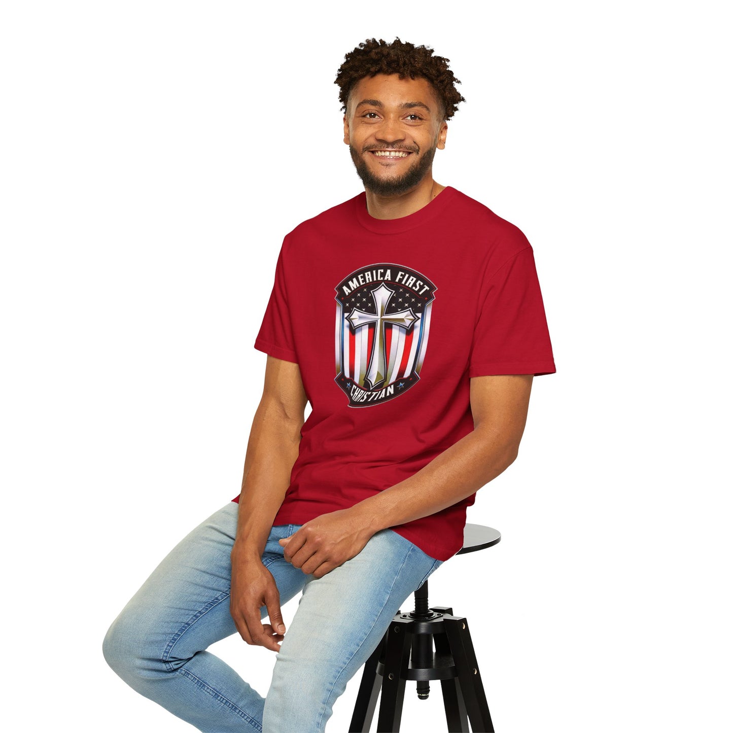 "America First - Christian" #01, Unisex T-shirt