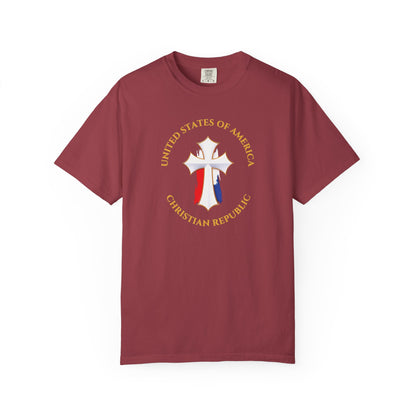 "USA - Christian Republic" #12, Unisex T-shirt