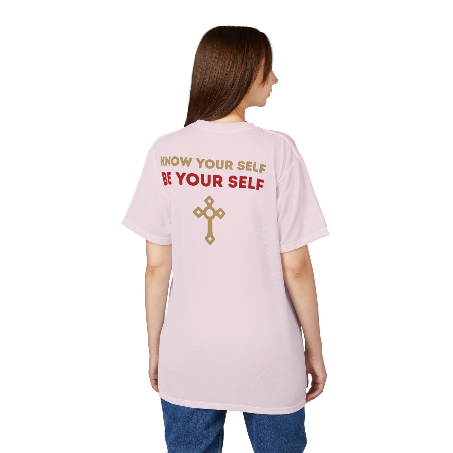 "Know Your Self", Unisex T-shirt (Pink Tutu)