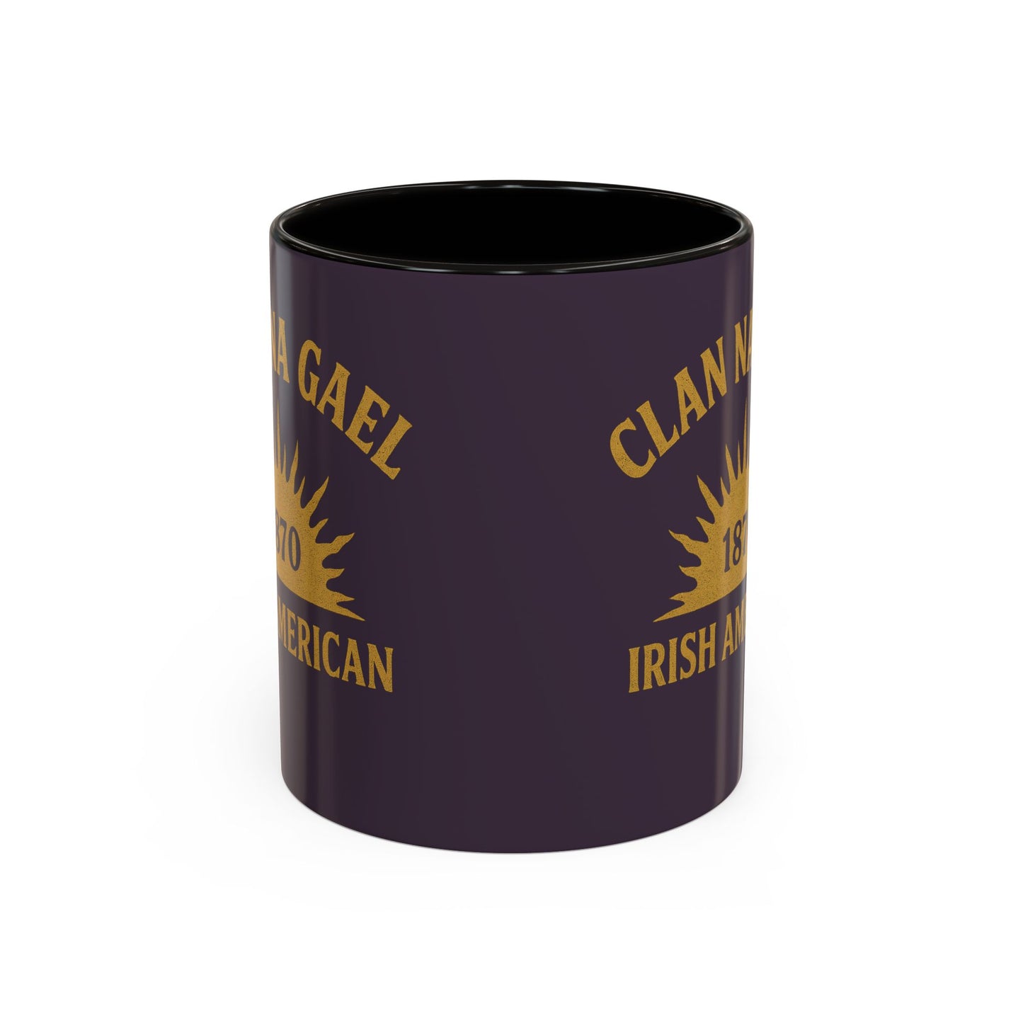 "Clan na Gael - Irish American", Colorful Mugs (11oz, 15oz) (Purple Verbena)
